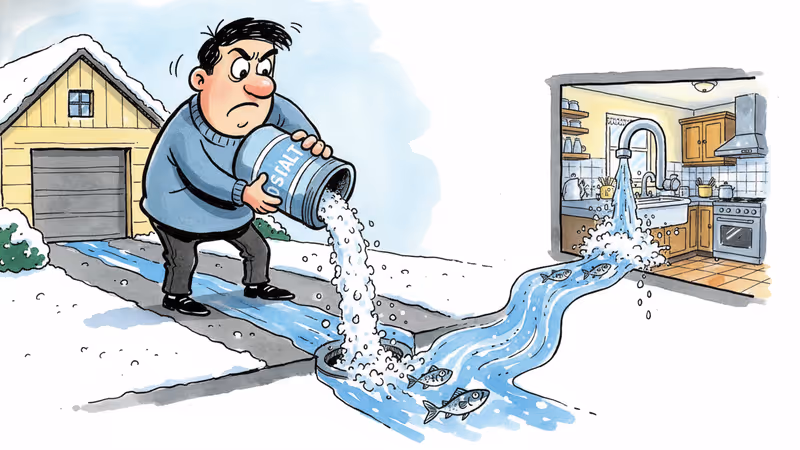 Your Winter De-Icer Is Poisoning Your Tap Water