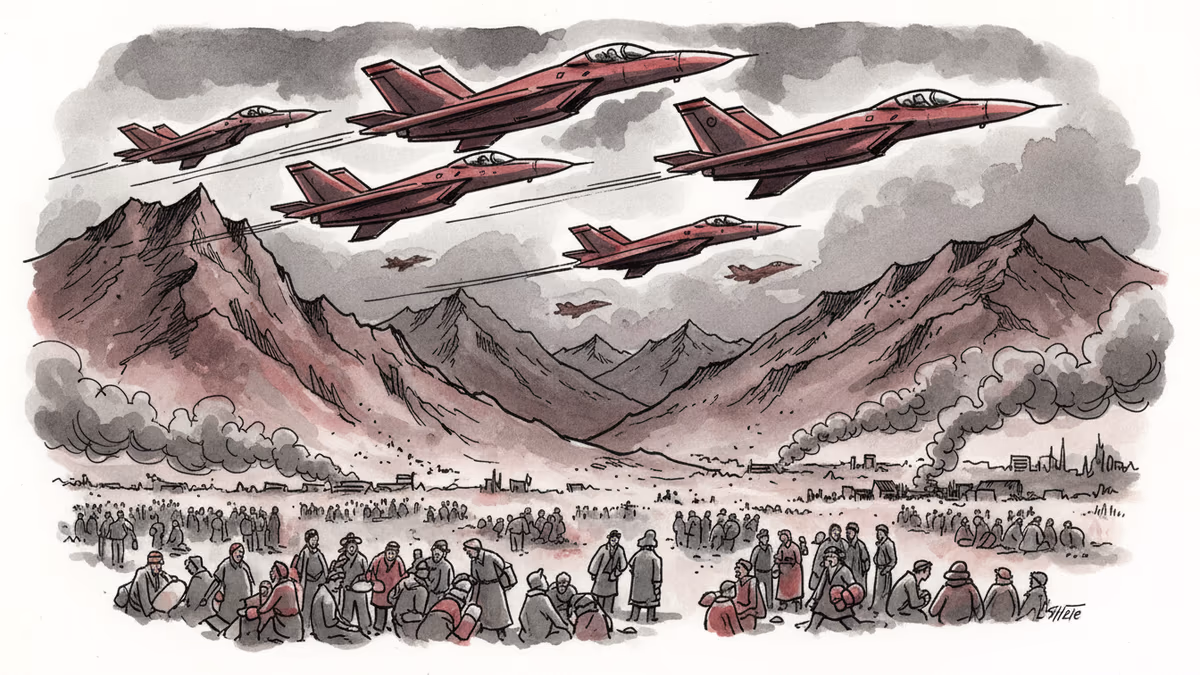 파키스탄이 아프간 공습한 진짜 이유