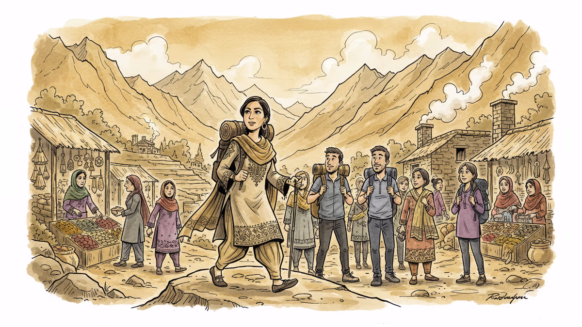 파키스탄 여성들, 관광업계 주도권 잡다