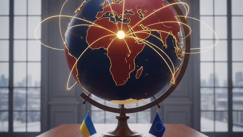 在巴黎舉行的烏克蘭安全保障會議現場外交氛圍