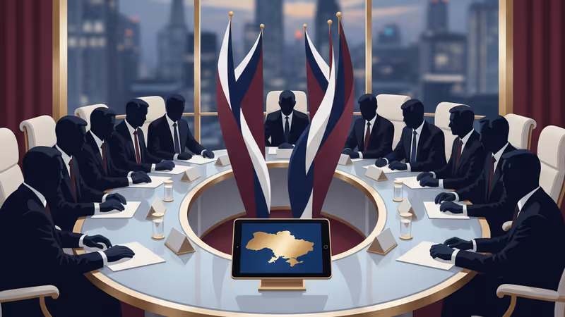 パリで開催されるウクライナ安全保障会議のイメージ