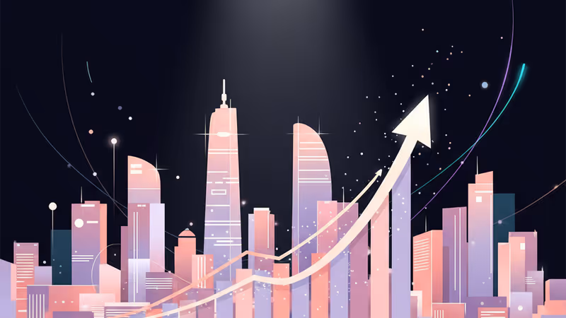 站在數據圖表背景前的演員朴正民