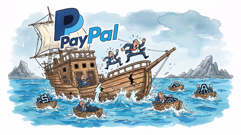 PayPal新CEO就任の裏にある厳しい現実