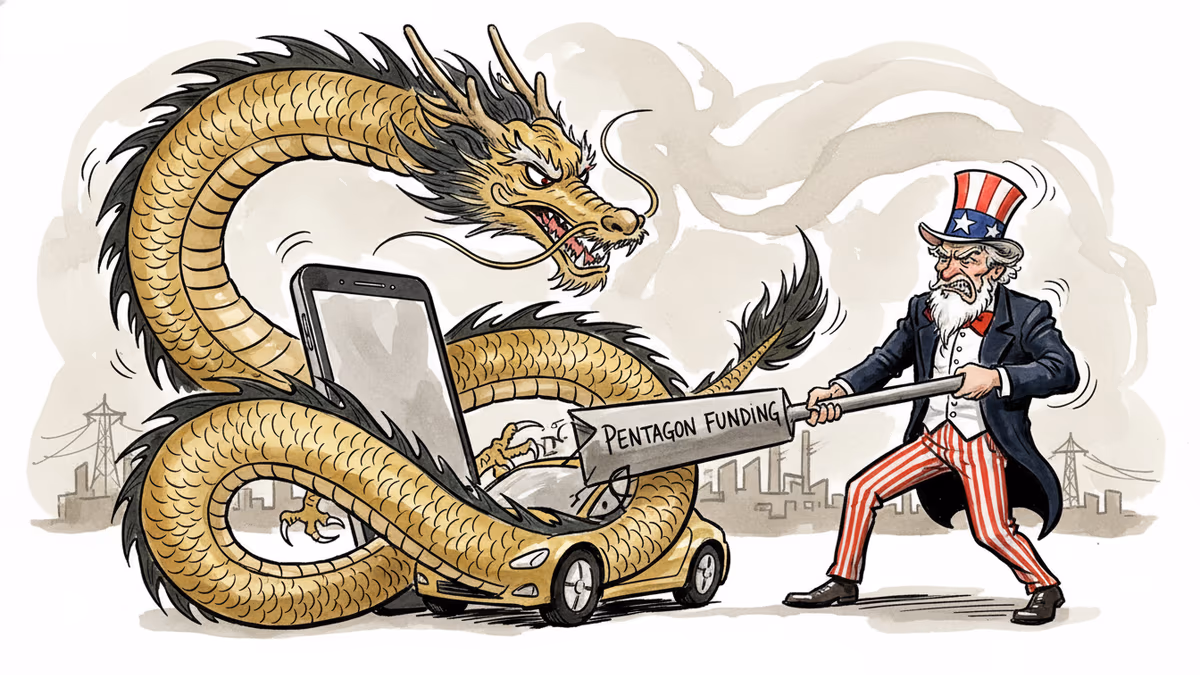 五角大廈資助稀土企業，美中科技競爭進入關鍵物資階段