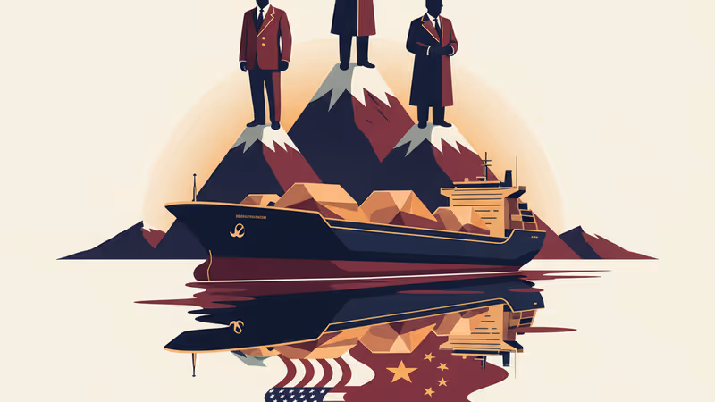 夕暮れ時のペルーの主要港湾と巨大なコンテナクレーンの景観