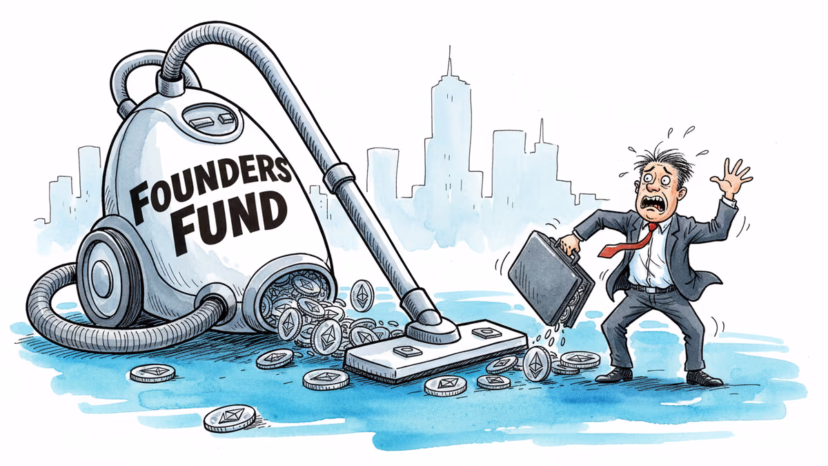 Peter Thiel's Fund Dumps All ETHZilla Shares