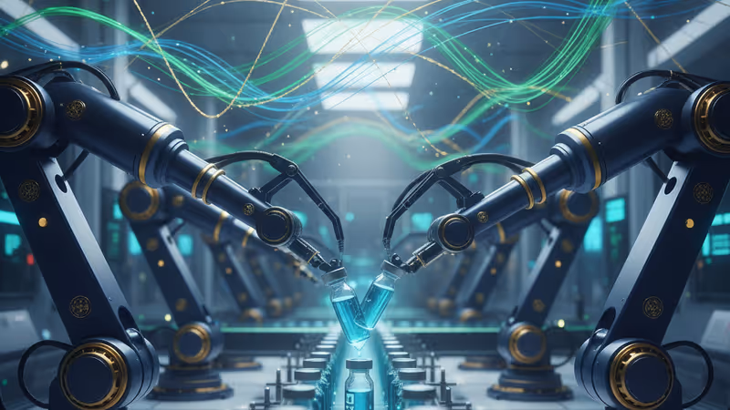 米国の製薬工場で稼働するサーモフィッシャーの最新生産設備