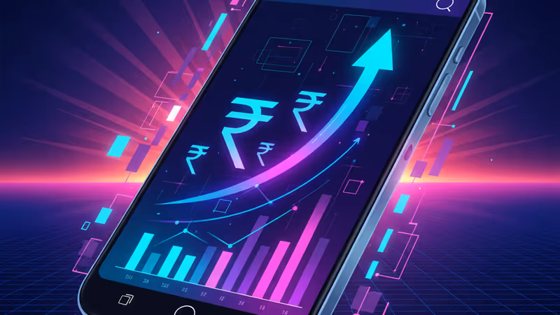 印度金融科技巨頭 PhonePe 的數位支付與 IPO 示意圖