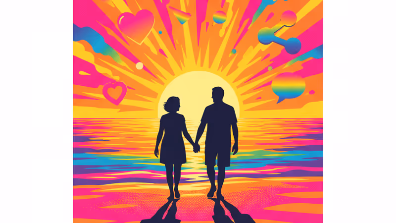 Pierce Brosnan and Keely Shaye Smith smiling together