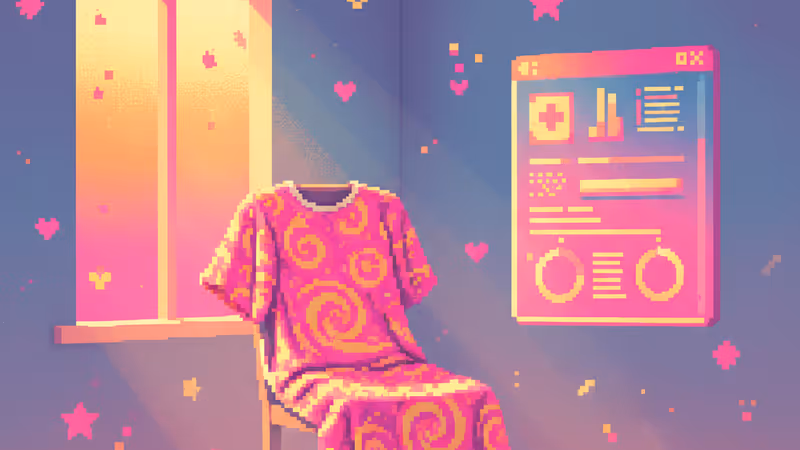 Singer Pink wearing a hospital gown and neck bandage