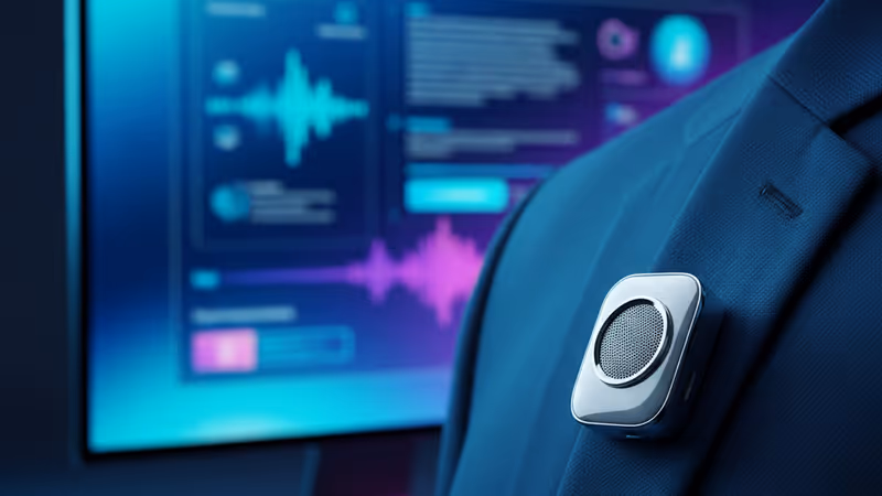 플로드 노트핀 S AI 녹음기 제품 상세 모습