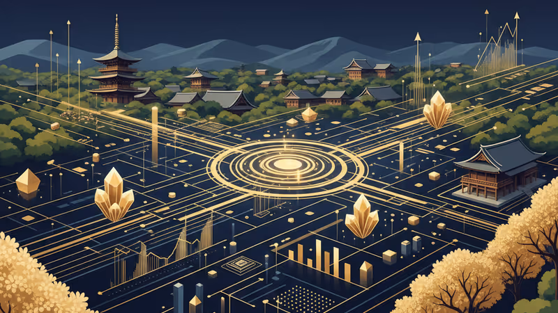 日韓首脳会談と経済安全保障を象徴するイメージ