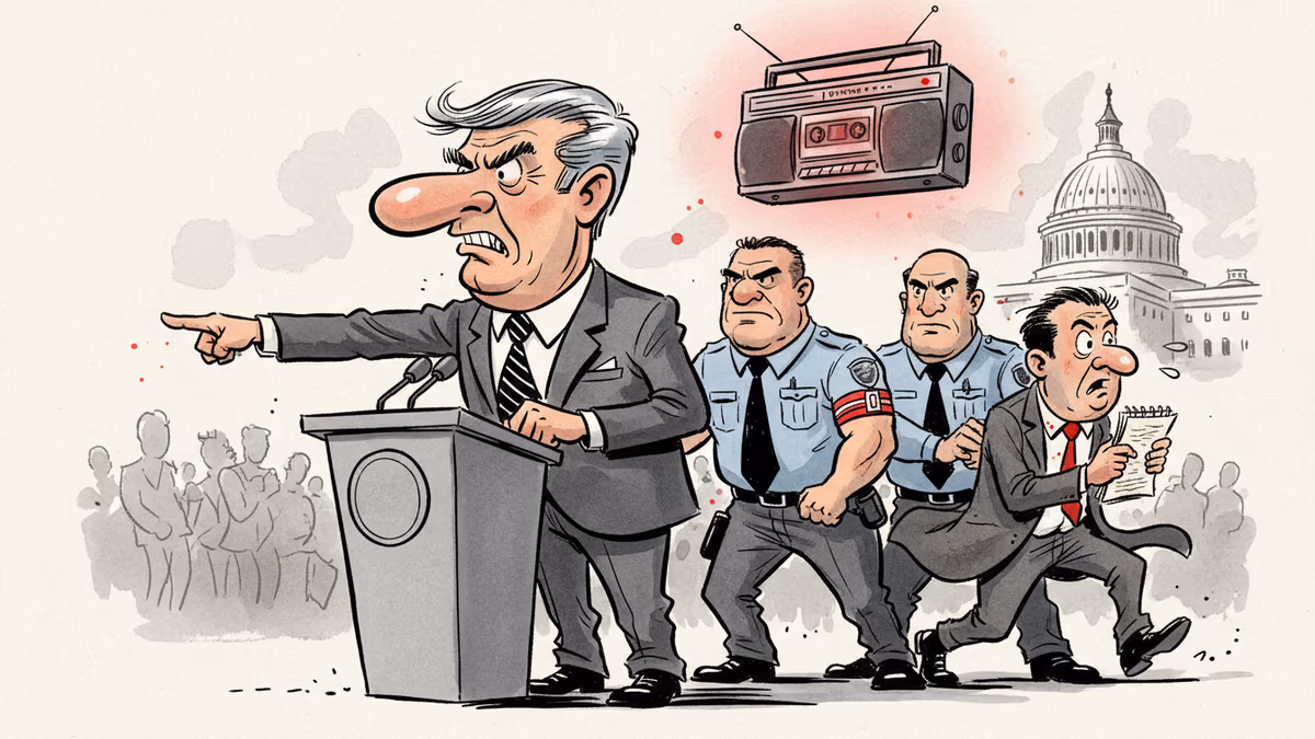 政治家の「真実」発言が記者を追放—アメリカ報道の自由に何が起きているか