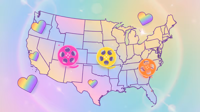 迪士尼城堡與2000年代城市景觀結合的電影數據分析圖