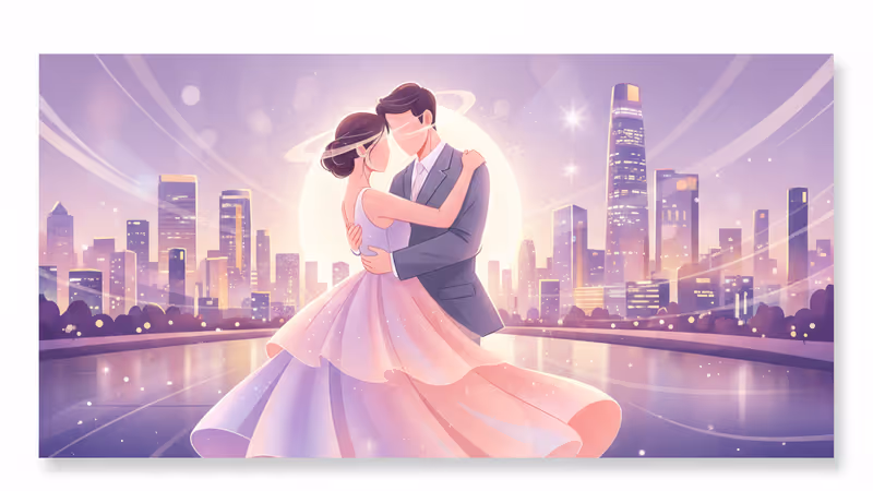 The lead cast announcement of the drama Positively Yours featuring romantic visual themes