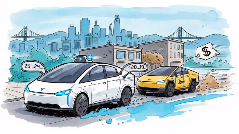 機器人計程車價格戰：Waymo降價追趕Uber