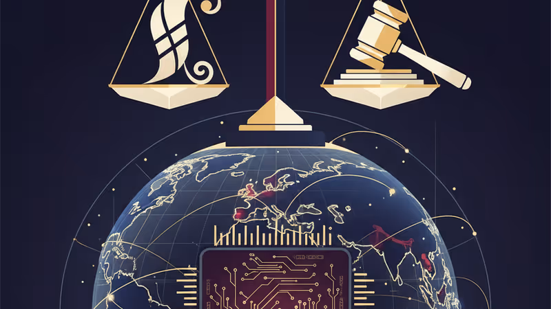 卡達加入 Pax Silica 聯盟的戰略示意圖