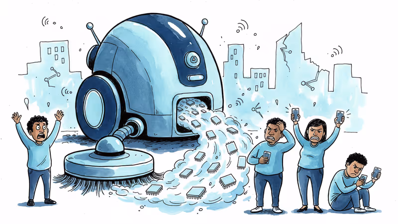 Qualcomm Plunges 7% as AI Data Centers Starve Smartphones of Memory