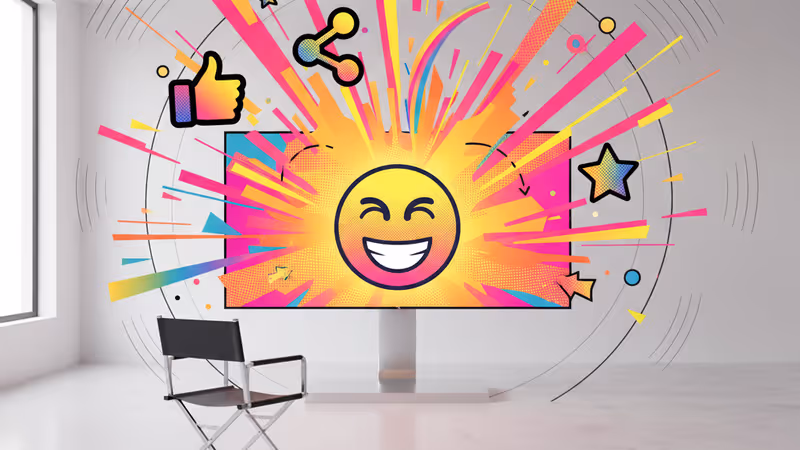 밝게 웃으며 윙크하는 인테리어 전문가의 모습