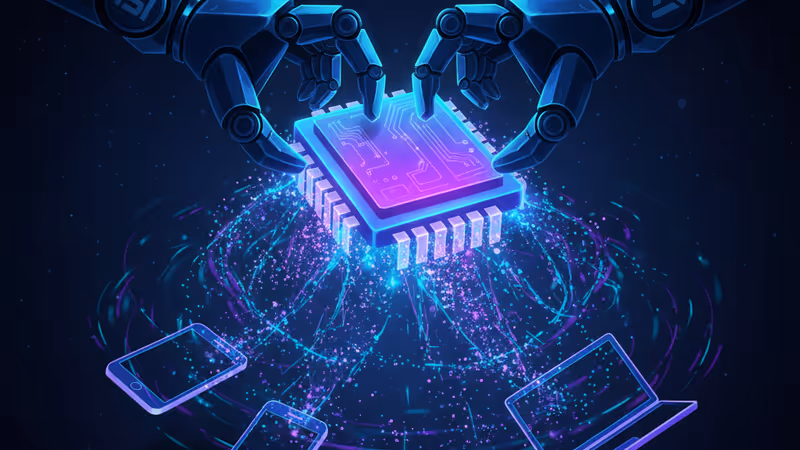 급등하는 가격 그래프 배경의 고성능 PC 메모리 카드