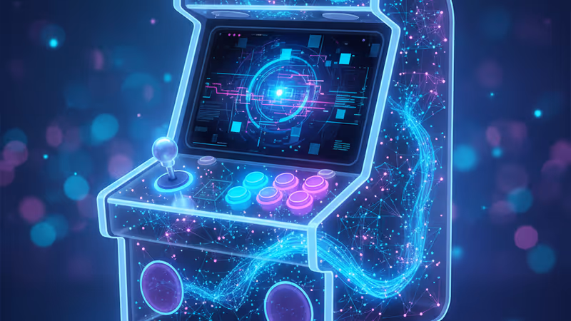 iMP 테크 미니 아케이드 프로의 조이스틱과 버튼 상세 이미지