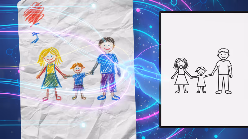 Retro’s New 'Splat' App Uses AI to Turn Your Camera Roll into a Coloring Book