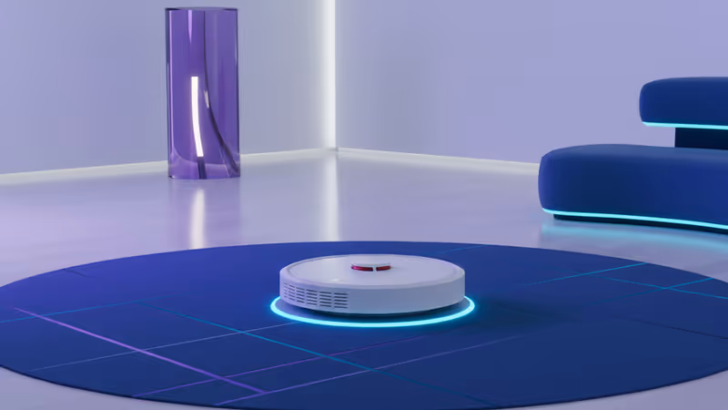 Interior view of the Roborock Qrevo Curv 2 Flow docking station