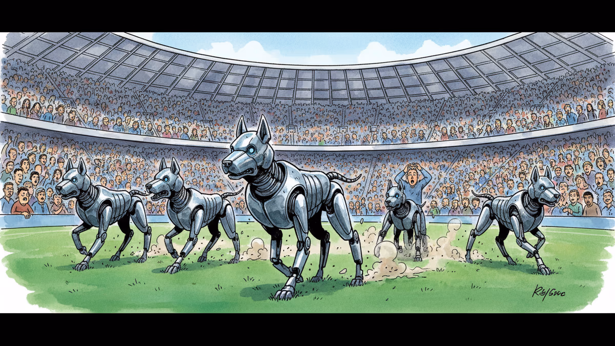 ロボット犬が2026年W杯警備へ：メキシコが描く「未来のセキュリティ」