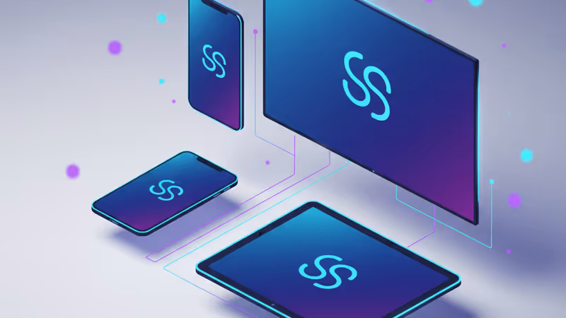 다양한 기기에서 실행되는 로쿠 하우디 서비스의 디지털 인터페이스