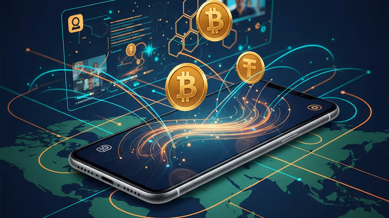 Rumble 聯手 Tether 推出比特幣打賞錢包 2026 年創作者經濟迎來去中心化變革