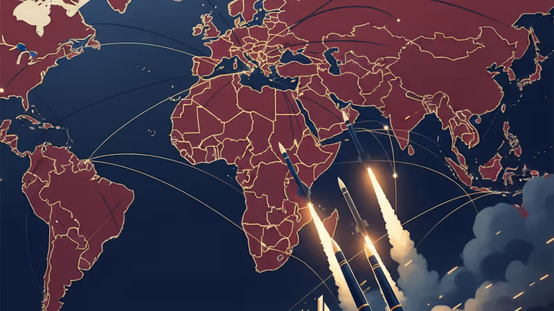 基輔遭俄軍空襲後起火的夜景與空中戒備的戰鬥機