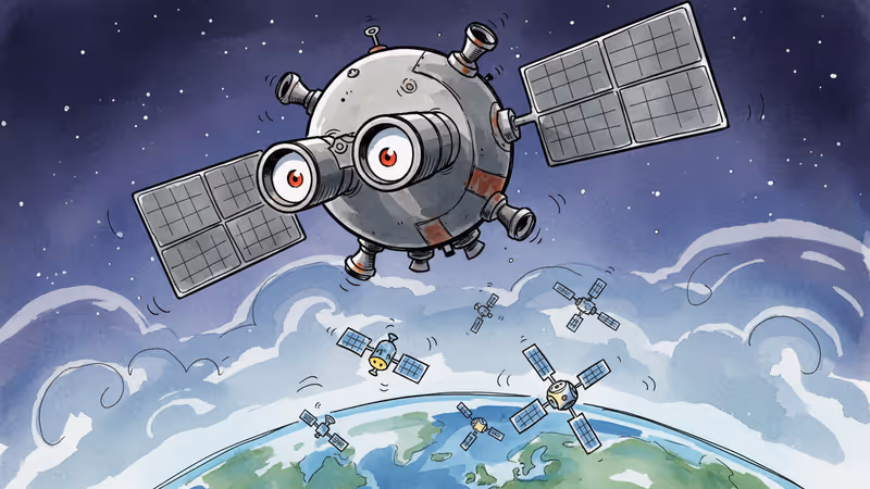 러시아 정찰위성이 유럽 핵심 위성들을 '엿보고' 있다