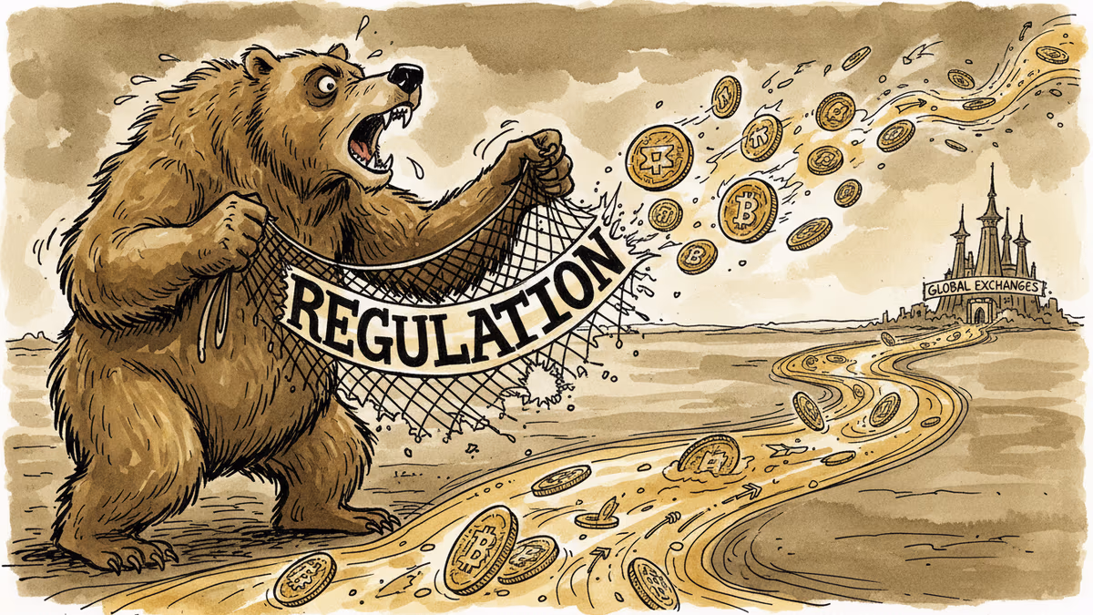 Russia's $650M Daily Crypto Flow Forces Government's Hand