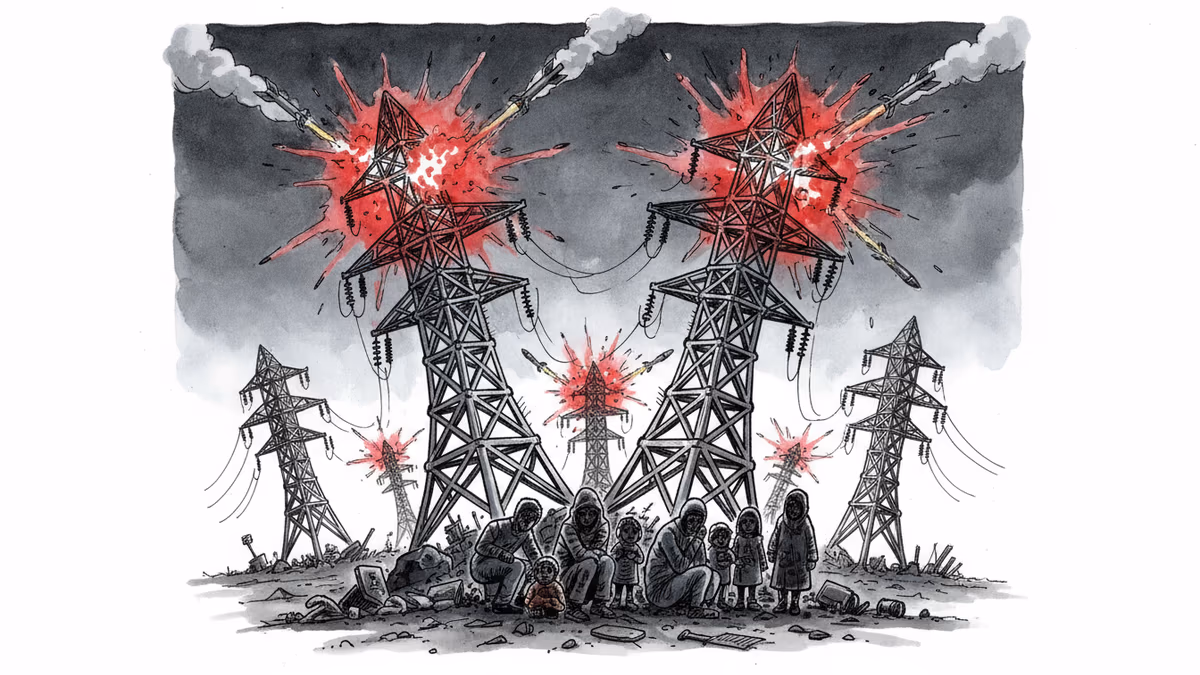 러시아의 우크라이나 전력망 공격, 에너지 무기화의 새로운 국면