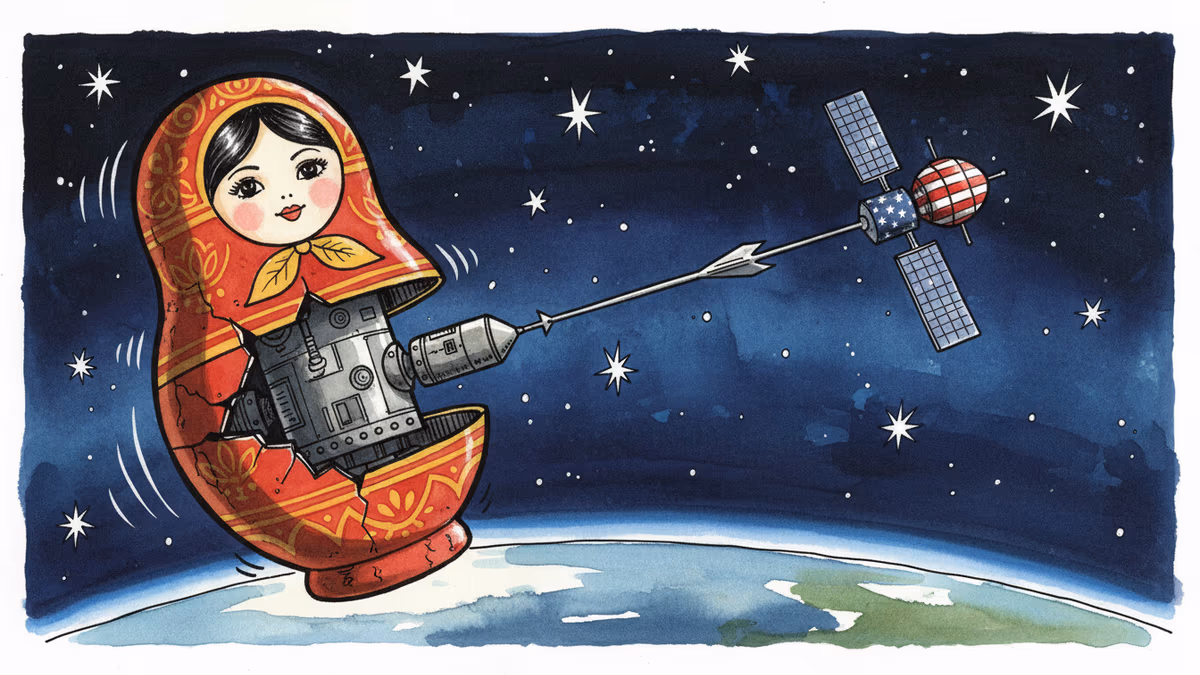 Russia's 'Nesting Doll' Satellites Are Hunting US Spies in Space