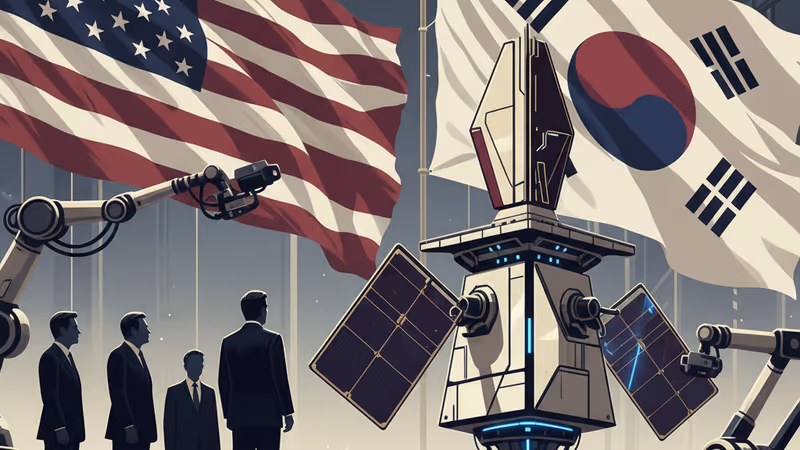 서울에서 열린 한미 우주 상업 협력 회담 현장