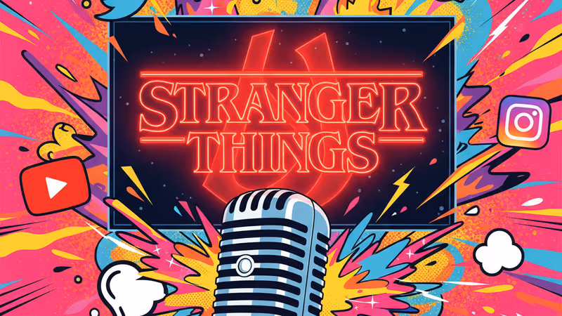 一名少女站在發出紅光的異世界裂縫前，象徵著故事的完結。