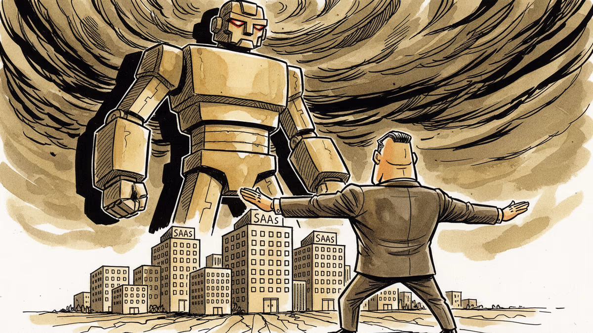 AI가 SaaS를 죽인다고? 세일즈포스 CEO가 반박한 이유