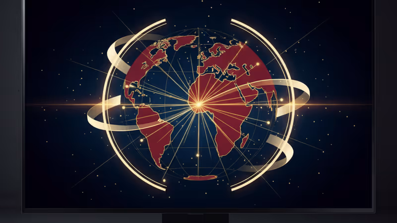 Vibrant display of a Samsung OLED TV installed in a modern living room