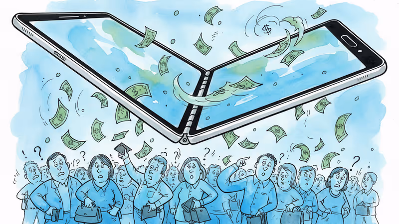 삼성 3단 폴더블폰 출시 첫날 매진, 3000달러 스마트폰의 시대가 왔나