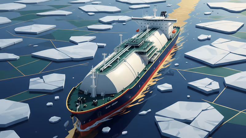 制裁下のロシア「北極LNG 2」、ついに初出荷へ。西側諸国のエネルギー戦略に試練