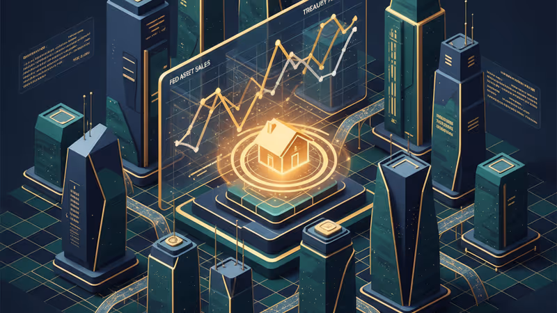 Financial dashboard showing Fed and Treasury policy synchronization