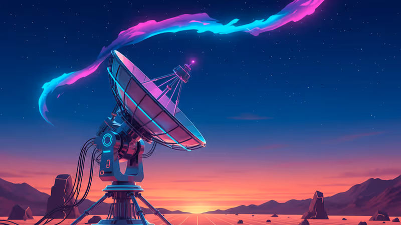 位於智利沙漠的薇拉魯賓天文台內部全景與繁星