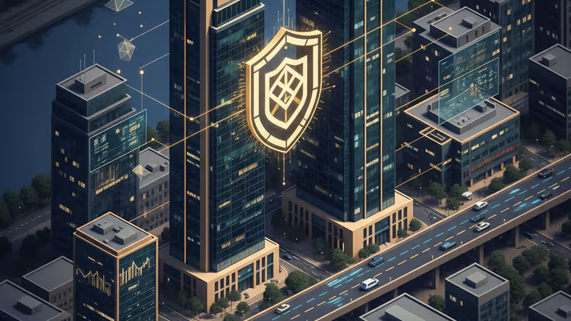 Conceptual image of SEC and CFTC collaboration for crypto regulation