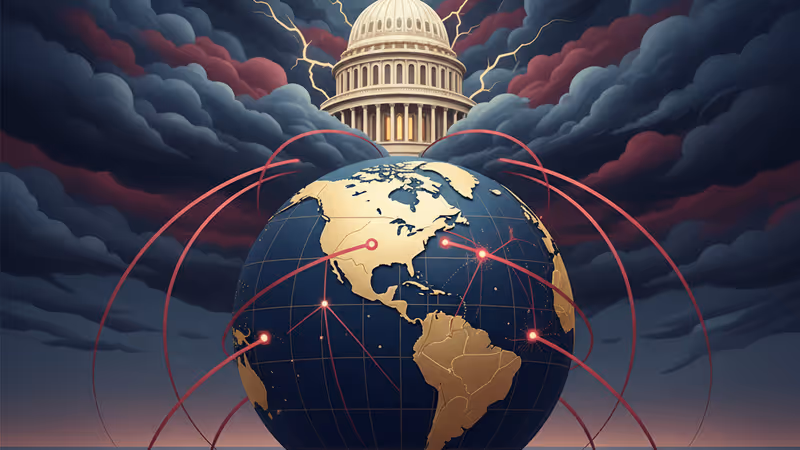 U.S. Capitol building under a dramatic stormy sky