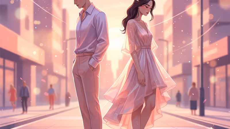 Seo Hyun Jin and Chang Ryul looking thoughtful in Love Me