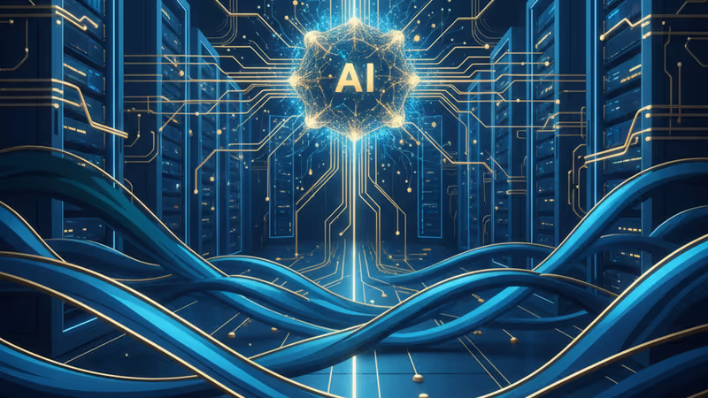 Futuristic visualization of ServiceNow and OpenAI's GPT-5.2 integration