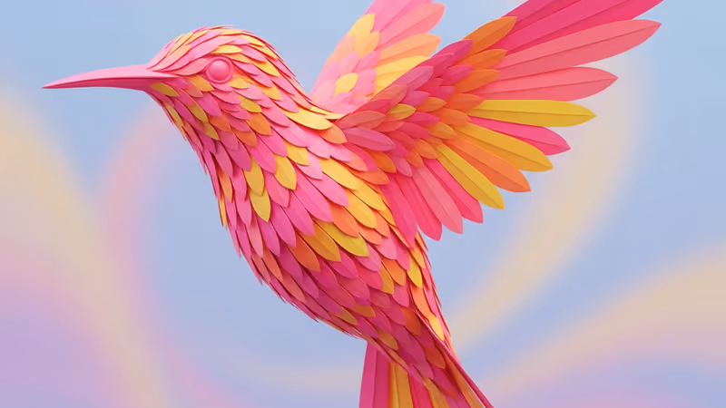 戴安娜·貝爾特蘭·埃雷拉創作的精緻鳥類紙雕作品