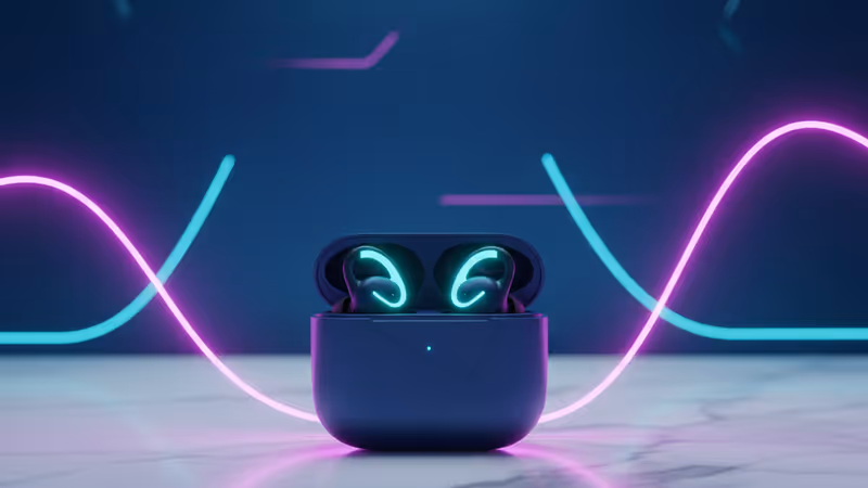 具備降噪功能的 Shokz OpenFit Pro 開放式無線耳機特寫