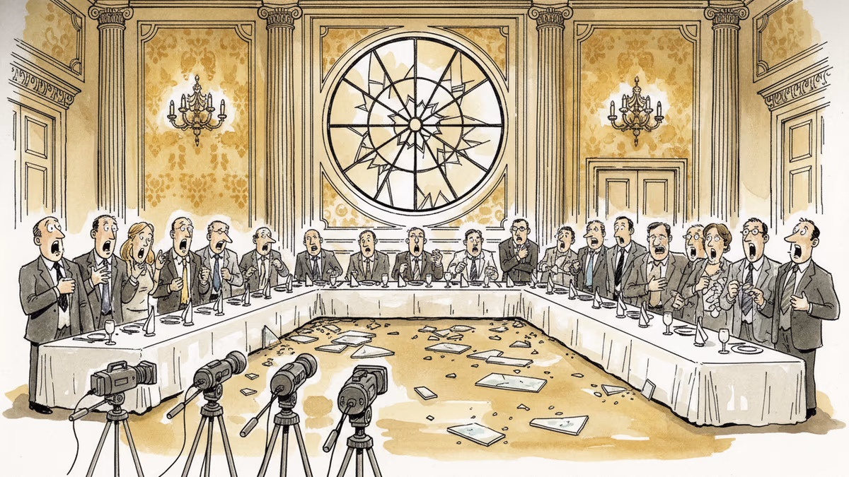 槍響驚擾媒體晚宴，總統平安、嫌犯當場被捕